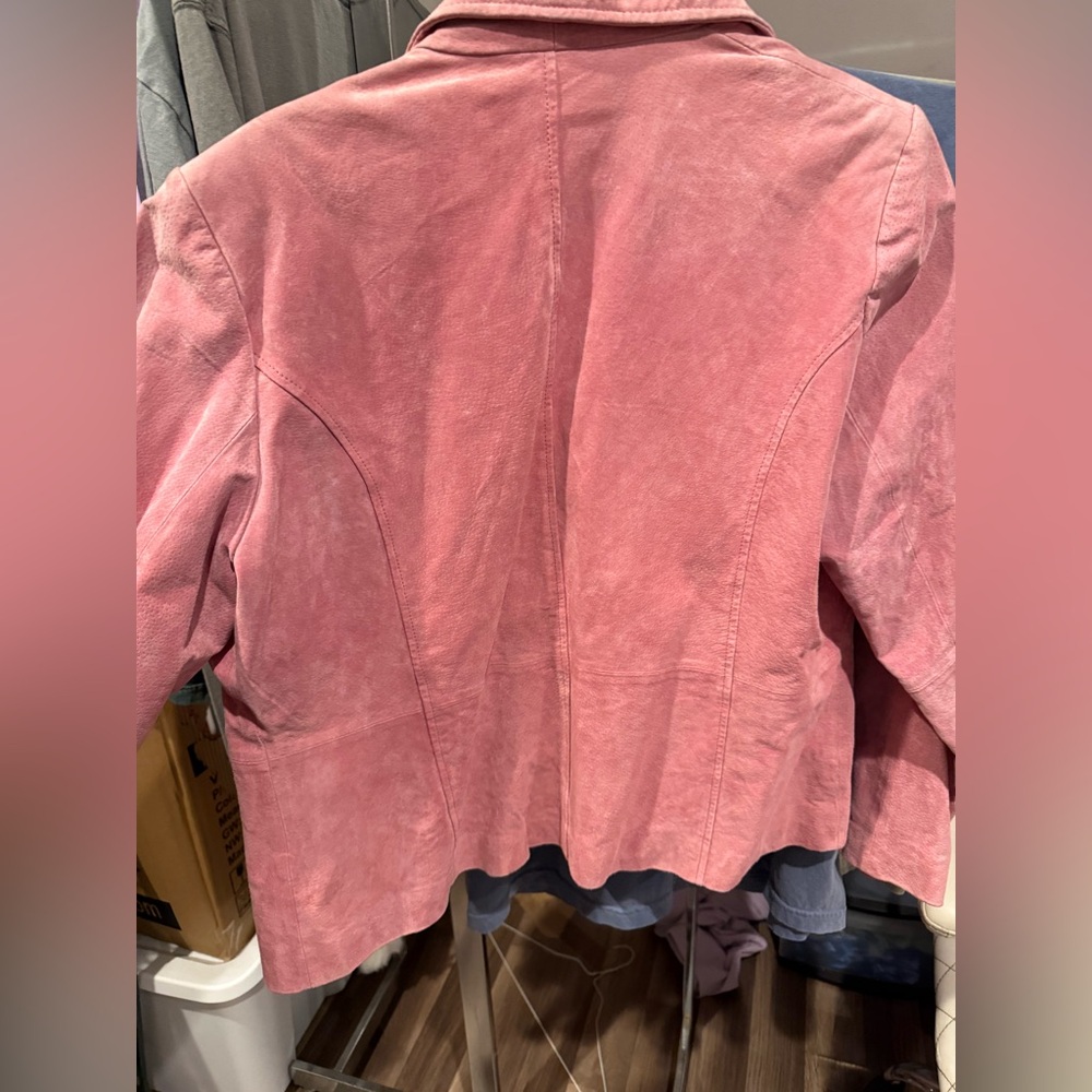 Relativity Blush Leather Jacket - image 3